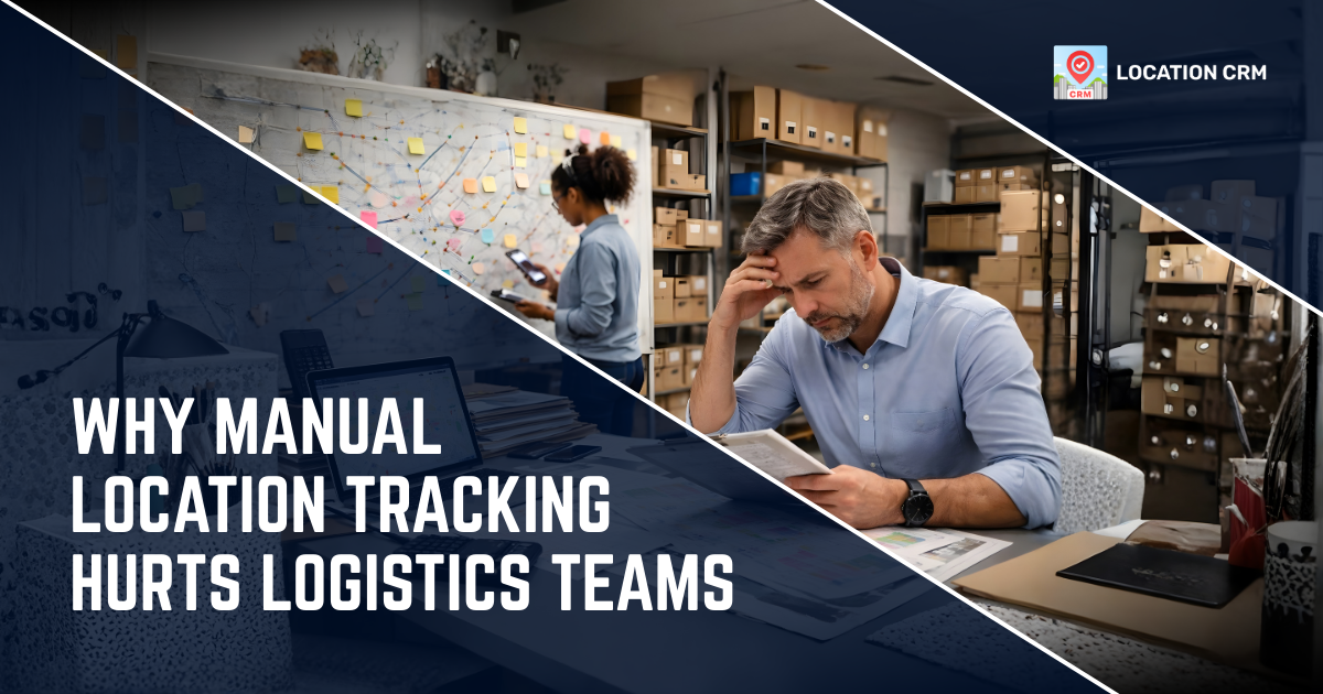 manual location tracking in logistics